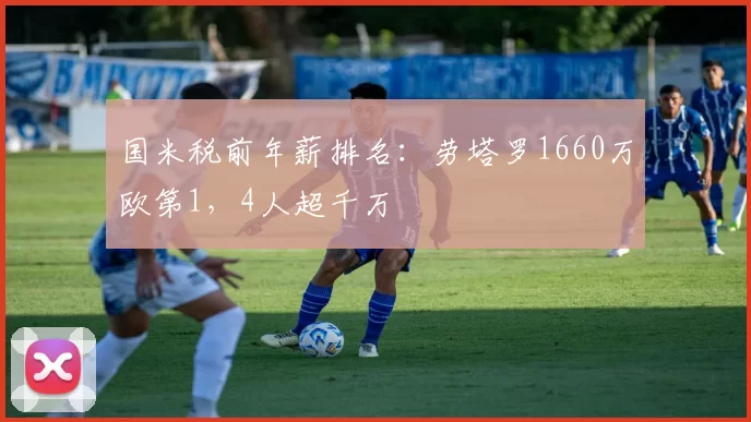 国米税前年薪排名：劳塔罗1660万欧第1，4人超千万